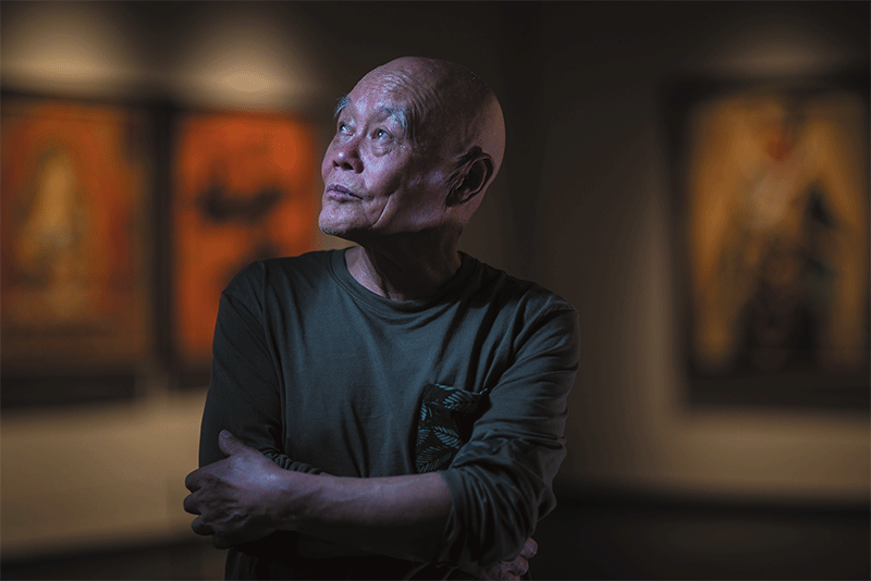 འདི་ནི་ཀྲང་དབྱིང་གིས་བོད་ལྗོངས་མཛེས་རྩལ་ཁང་དུ་གཉེར་བའི་རང་ཉིད་ཀྱི་རི་མོའི་འགྲེམས་སྟོན་ཐོག་ཞུགས་པའི་པར་ཡིན་པ། (ཟླ་5ཚེས་13ཉིན་པར་བརྒྱབ) (ཤིན་ཧྭ་གསར་འགྱུར་ཁང་གི་གསར་འགོད་པ་ཅང་ཧྥན་གྱིས་བརྒྱབ་པའི་པར)