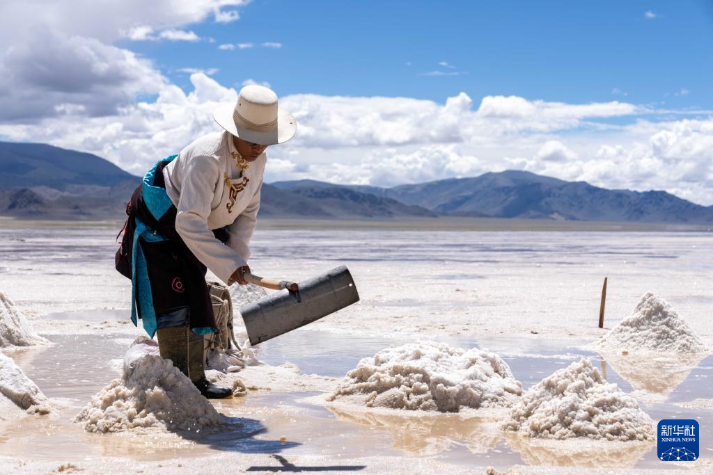     བོད་ལྗོངས་མངའ་རིས་ས་ཁུལ་དགེ་རྒྱས་རྫོང་དུ་ཚྭའི་ཐོན་ཁུངས་ཕུན་སུམ་ཚོགས་པོ་ཡོད། གྲོང་མིའི་ཡོང་འབབ་འཕར་སྣོན་ཡོང་བར་སྐུལ་འདེད་གཏོང་ཆེད། ས་གནས་དེ་གར་ཚྭ་རྡོག་ཆེན་པོའི་ལས་སྣོན་བཟོ་གྲྭ་བསྐྲུན་ནས་རིམ་བཞིན་ཚྭ་སྔོག་ལེན་དང་། གསོག་འཇོག ལས་སྣོན། ཐུམ་སྒྲིལ། ཕྱིར་ཚོང་བཅས་གཞི་གཅིག་ཅན་གྱི་ཐོན་ལས་འབྲེལ་ཐག་ཆགས་པ་རེད། 2018ལོར་དགེ་རྒྱས་ཀྱི་ཚྭ་འདྲེན་གོམས་སྲོལ་དེ་བོད་རང་སྐྱོང་ལྗོངས་ཀྱི་དངོན་མིན་རིག་གནས་ཤུལ་བཞག་གི་མཚོན་བྱེད་རང་བཞིན་གྱི་རྣམ་གྲངས་མིང་ཐོའི་ནང་བཅུག་ཡོད།